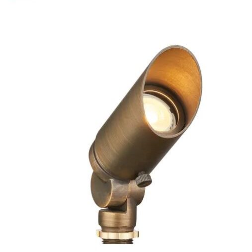 LED Outdoor Low Voltage Brass Spot Light Landscape Lighting Kit